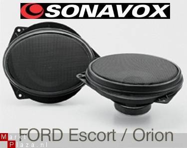 Ford Escort / Orion, specifieke luidsprekerset achterzijde - 1