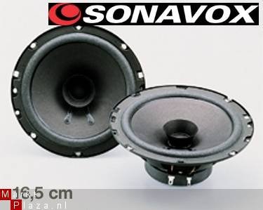 SONAVOX Universele luidsprekerset 16,5cm Dual Cone - 1