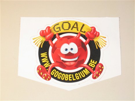 Sticker - Goal GoGoBelgium - Groot - 1