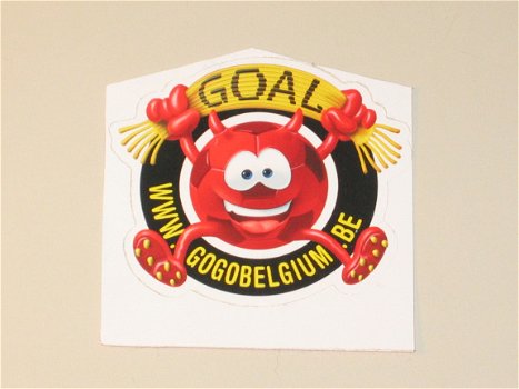 Sticker - Goal GoGoBelgium - Klein - 1