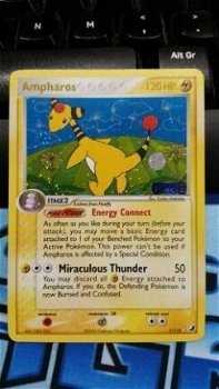 Ampharos 1/115 Holo (reverse) Ex Unseen Forces - 0