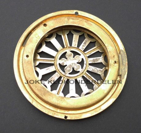 === Achter deur pendule = koper = oud === 36944 - Afbeelding 2