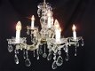 9 lamps Maria Theresia kroonluchter verdeeld over 2 etages - 1 - Thumbnail