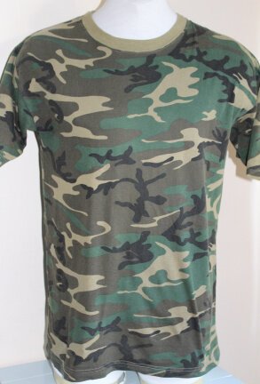 Camouflage shirt - maat L - Afbeelding 2