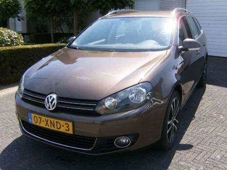 Volkswagen Golf Variant - 1.6 TDI Highline BlueMotion Automaat Navi Clima 1e Eigenaar - 1