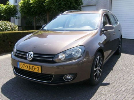 Volkswagen Golf Variant - 1.6 TDI Highline BlueMotion Automaat Navi Clima 1e Eigenaar - 1