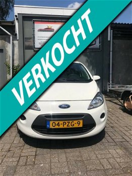 Ford Ka - 1.2 Comfort start/stop nieuwe apk inruil mogelijk airco - 1