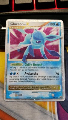 Glaceon Lv X  98/100  Ultra Rare D & P Majestic Dawn  gebruikt