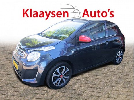 Citroën C1 - 1.0 E-VTI AIRSCAPE FEEL CABRIO 1e eigenaar dealer NL auto airco LED USB - 1