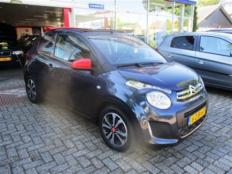 Citroën C1 - 1.0 E-VTI AIRSCAPE FEEL CABRIO 1e eigenaar dealer NL auto airco LED USB - 1