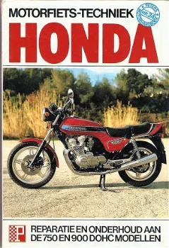 HONDA motorfietstechniek 750 en 900 DOHC - 0