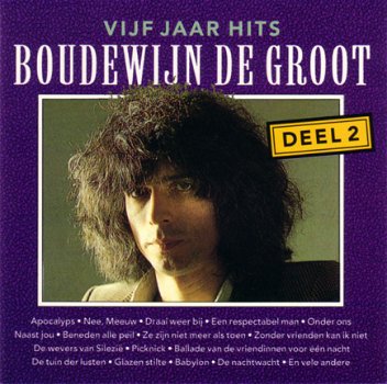 2CD - Boudewijn de Groot - Vijf jaar Hits, deel 2 - 1