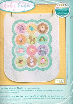 SALE DIMENSIONS Borduurpakket HAPPI WOODLAND , QUILT - 1