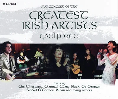 2CD - The Greatest Irish Artists Live Concert Gealforce - 0