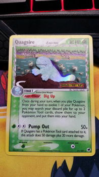 Quagsire 21/101 Rare (reverse) Ex Dragon Frontiers gebruikt - 0