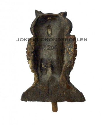 Klokornament uil = gesigneerd = zeldzaam ! = 36667 - Afbeelding 2