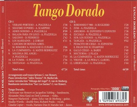 2CD - TANGO DORADO - 2