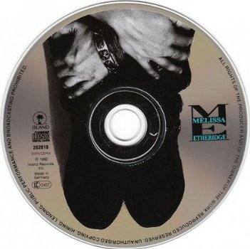 CD - Melissa Etheridge - Never enough - 1