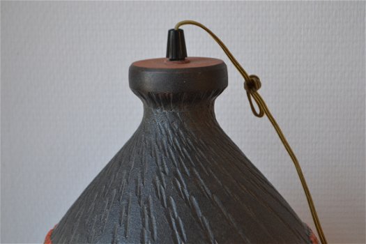 Vintage hanglamp Hollands keramiek. - 2