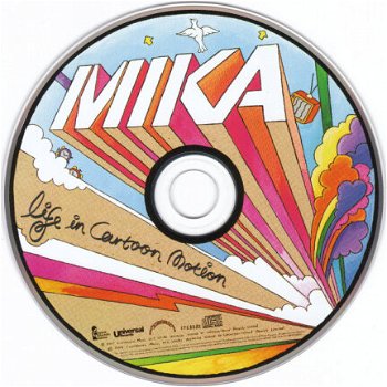 CD - Mika - Life in cartoon motion - 1