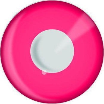 Funlenzen, DemonEyes contactlenzen, Pink - 1