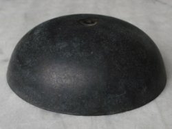 Bronzen comtoise bel, Ø ca. 14 cm.