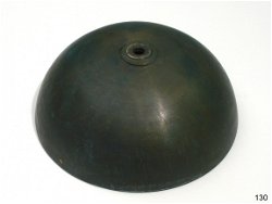 Bronzen comtoise bel, Ø 11,7 cm. ref: art. nr. 130