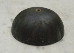Bronzen comtoise bel, Ø 11,9 cm, ref: art.nr. 431