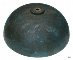 Bronzen comtoise bel, Ø 15,3 cm, ref: art.nr. 109