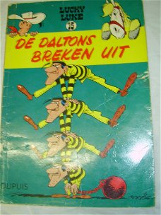Lucky Luke: De Daltons breken uit. 1e druk 1960.
