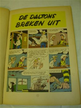 Lucky Luke: De Daltons breken uit. 1e druk 1960. - 3