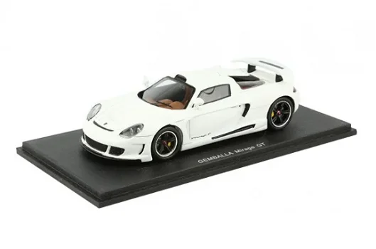 1:43 Spark S0722 Gemballa Mirage Porsche Carrera GT white 1v1000st - 1