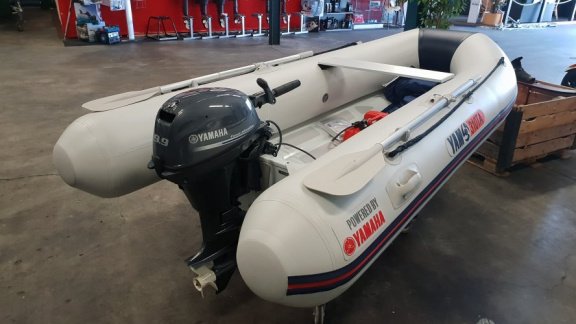 AANBIEDING! Nieuwe YAM 310TA Alu RIB met nieuwe Yamaha F9.9 - 4