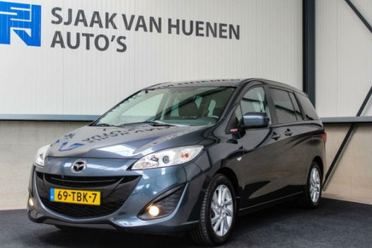 Mazda 5 - 5 2.0 GT-M 144pk Automaat 7-persoons 2e Eig|NL|DLR|Leder|Stoelverwarming|Clima|BT|PDC|Trek - 1