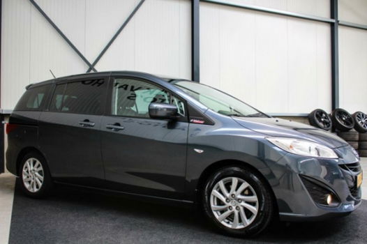 Mazda 5 - 5 2.0 GT-M 144pk Automaat 7-persoons 2e Eig|NL|DLR|Leder|Stoelverwarming|Clima|BT|PDC|Trek - 1