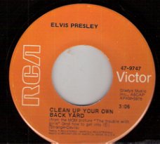 Elvis Presley- Clean Up Your Own Back Yard & The Fair Is Moving On 1969-