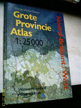 Grote Provincie Atlas Noord-Brabant (West). - 1