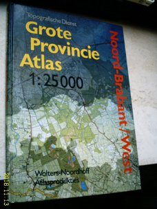 Grote Provincie Atlas Noord-Brabant (West).