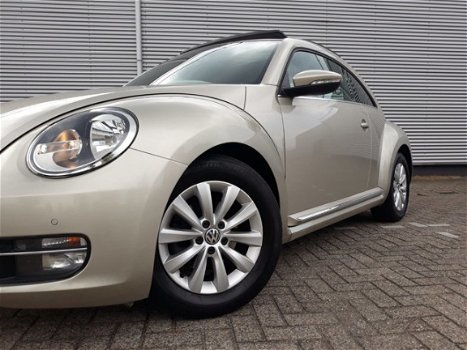 Volkswagen Beetle - 1.2 TSI DESIGN Automaat RIJKLAAR panoramadak, airconditioning, lm-velgen, full m - 1