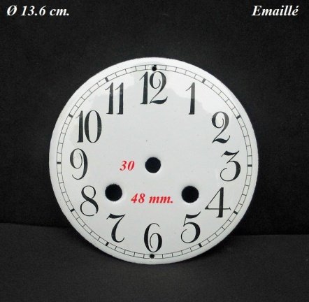 Wijzerplaat = Fr-pendule = emaillé = 32109 - Afbeelding 2