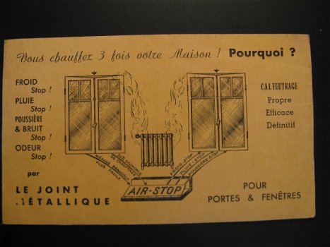 2 x Originele vintage ansichtkaarten Hative Louis Meslé - Ets Air-stop....jaren 20 - 2