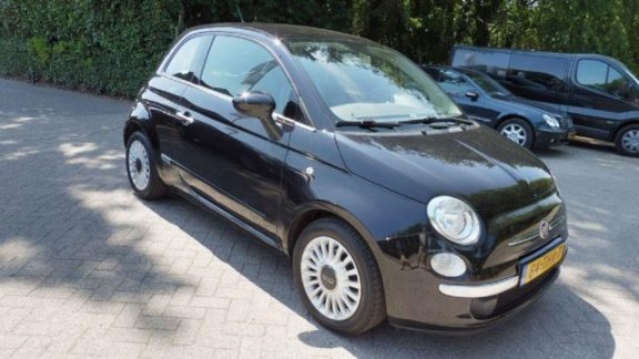 Fiat 500 - 0.9 TwinAir Lounge, Airco, Panor-dak, Automaat, lm, Nap - 1