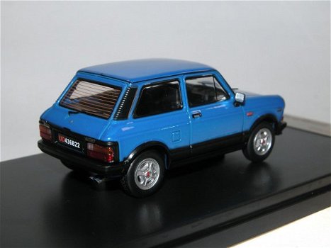 1:43 Premium X PRD577 Autobianchi A112 Abarth blauw 1980 (Ixo) - 2