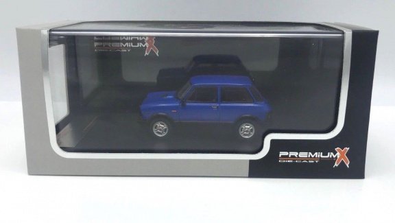 1:43 Premium X PRD577 Autobianchi A112 Abarth blauw 1980 (Ixo) - 3