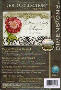 DIMENSIONS BORDUURPAKKET , ELEGANT WEDDING RECORD - 1