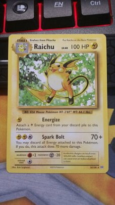 Raichu 36/108 Non-Holo XY Evolutions (Theme Deck Exclusive) nearmint