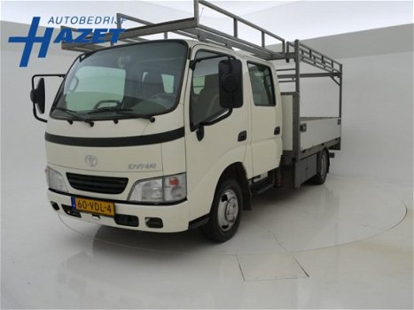 Toyota Dyna - 150 2.5 D4-D PICK-UP DUBBEL LUCHT + AIRCO / HIAB KRAAN - 1