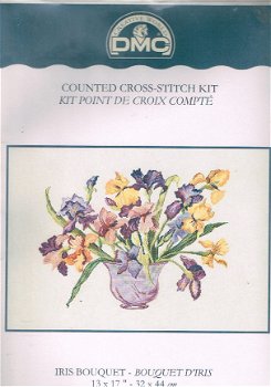 OPRUIMING DMC BORDUURPAKKET , IRIS BOUQUET XC 0667 - 1