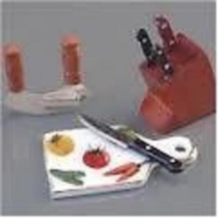 reutter miniaturen messenblok met snijplank - nr. 1