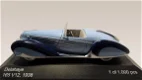 1:43 WhiteBox 1938 Delahaye 165 V12 cabrio twotone blue - 1 - Thumbnail